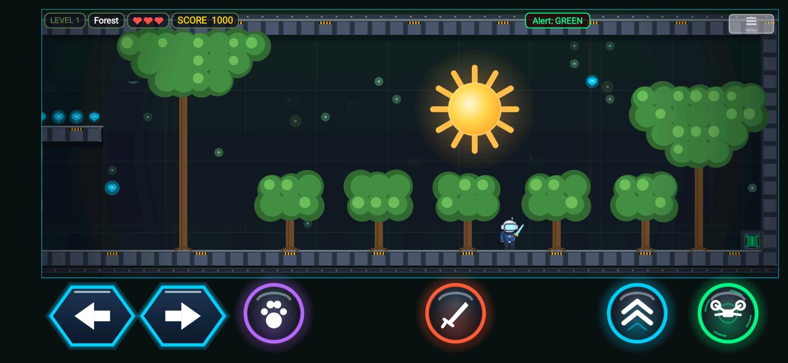 Kobi Tales Forest gameplay screen